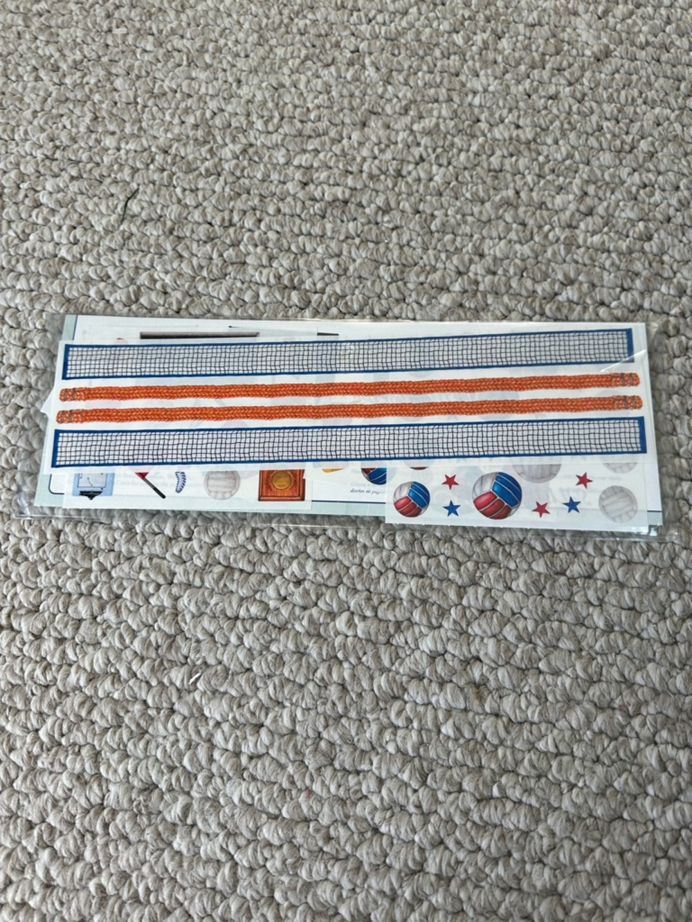 NIP Creative Memories Sports Scrapbooking Items-Basketball/Football/Volleyball - Picture 7 of 9